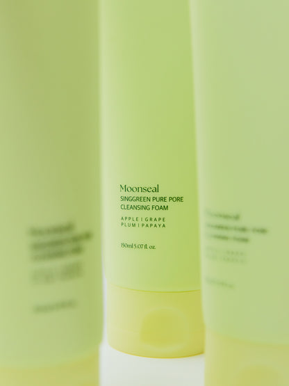 Moonseal SingGreen Pure Pore Cleansing Foam